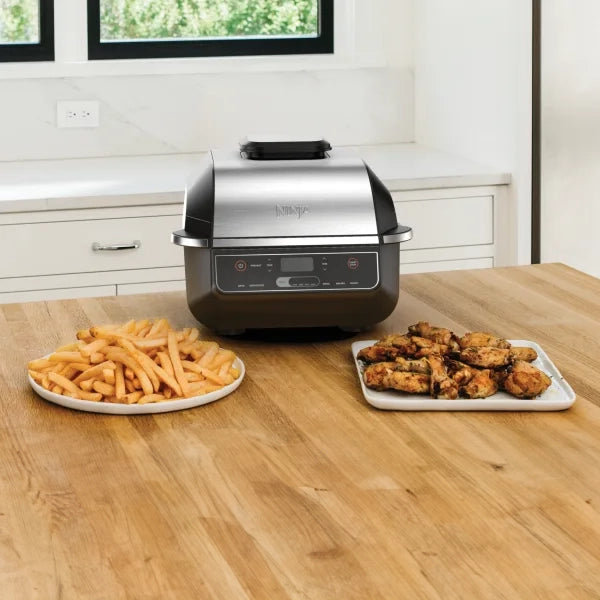 Parrilla interior 6 en 1 y freidora de aire Ninja® EG201