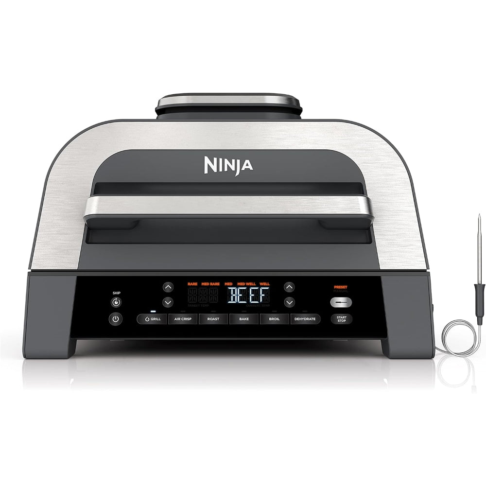 Parrilla interior 6 en 1 con sistema de coccion inteligente