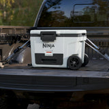 Ninja FrostVault™ 45qt Wheeled Cooler with Dry Zone (Cloud White)