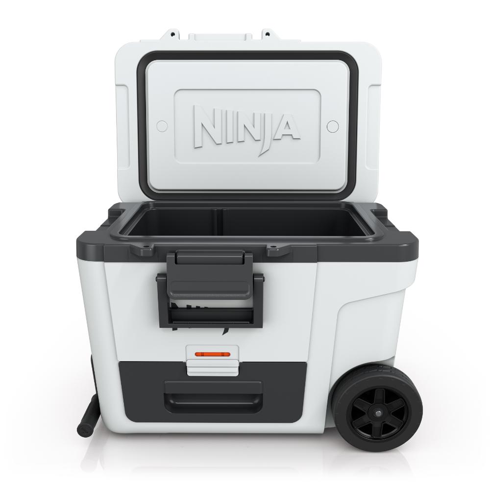 Ninja FrostVault™ 45qt Wheeled Cooler with Dry Zone (Cloud White