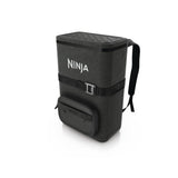 Ninja FrostVault™ Go 24-Can Backpack Soft Cooler with Cold Dry Zone (Charcoal Gray)