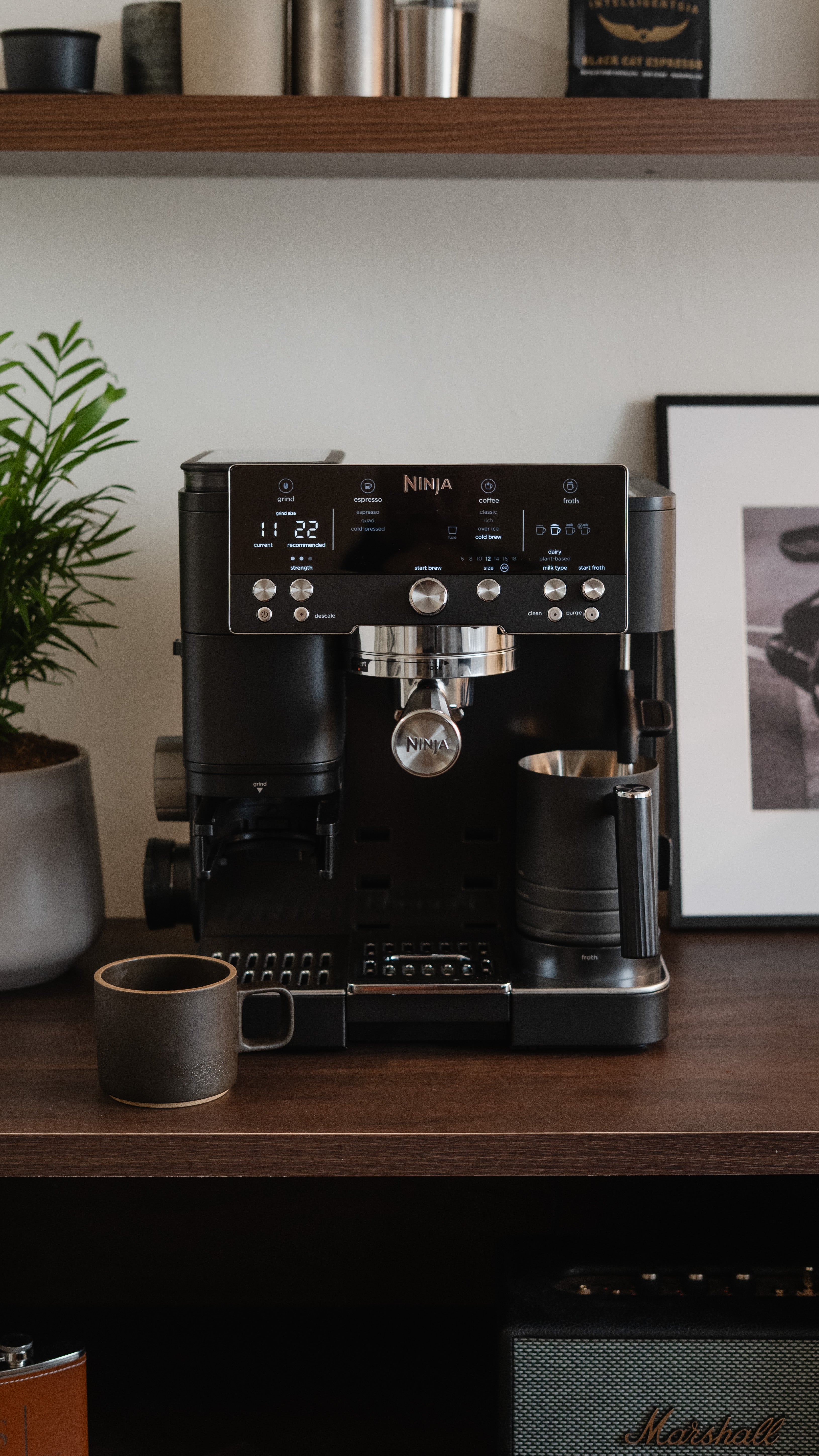 NINJA BARISTA DELUX Black - Shark Ninja Panamá – Shark Ninja Panama