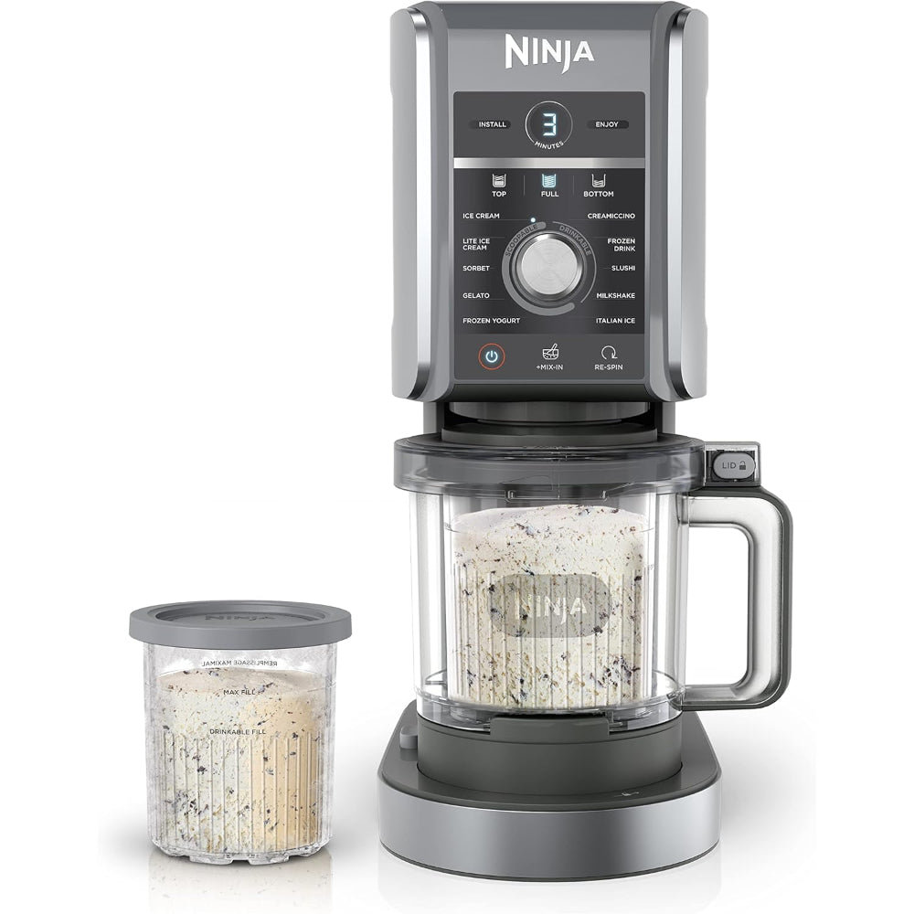 キッチン家電 Ninja CREAMi NC301HWH Ninja® CREAMi® Deluxe 11-in-1 Ice Cream and Frozen Treat Maker